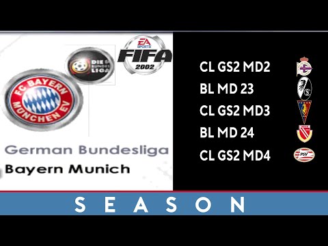 TIE TIE TIE | FIFA 2002 | SEASON - 7 | BAYERN MUNICH | WORLD CLASS