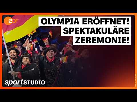 Olympia Eröffnungsfeier Highlights | Mailand Cortina 2026 | sportstudio