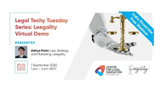 Legal Techy Tuesday Series: Leegality Virtual Demo
