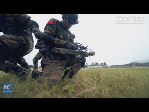 Exclusive! Watch how China's SWAT team carries out anti-terror exercises