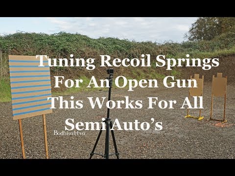 Tuning Open Gun Recoil Springs USPSA