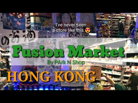 MERCADO DE HONG KONG|| FUSÃO POR PARK N SHOP