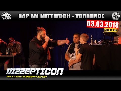RAP AM MITTWOCH STUTTGART: 03.03.18 Vorrunde feat. DIZZEPTICON, SKILLA199, GUSY uvm. (2/4)