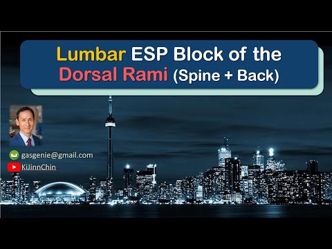 Lumbar ESP Block - for Spine Surgery and Back Pain