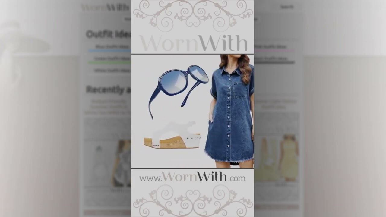 Summer Cute All Blue Outfit Idea Blue Cute Trendy Outfit Idea for Summer