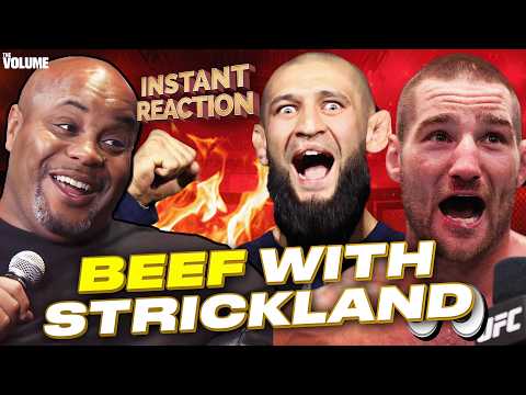 Daniel Cormier on WILD Khamzat Chimaev & Sean Strickland BEEF + Chimaev vs. Pereira at 205