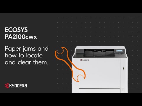 Kyocera PA2101cwx — устранение замятий бумаги