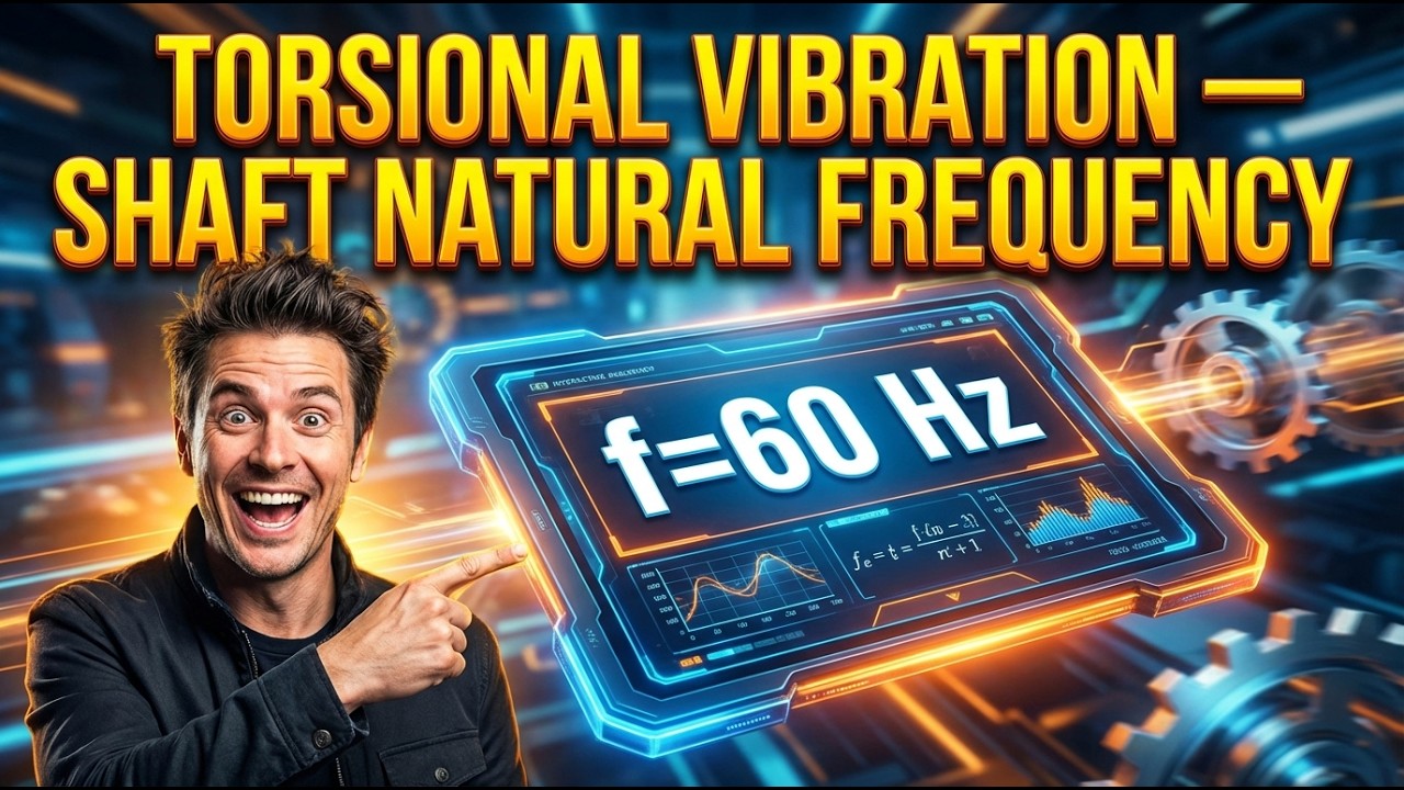 Torsional Vibration Calculator — Shaft Natural Frequency
