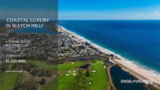 Imagine life steps from the shore | 4 Shore Road, Westerly, RI