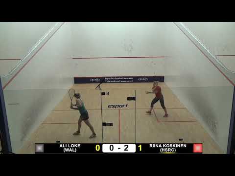 Espoo Satellite 2018: Riina Koskinen HSRC - Ali Loke WAL