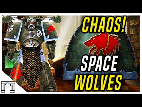 Chaos Space Wolves! The Dark Sons Of Fenris And Leman Russ! Skyrar's Dark Wolves Warhammer 40k Lore