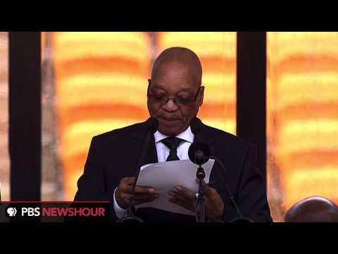 Jacob Zuma delivers remarks on Nelson Mandela's vision for South Africa