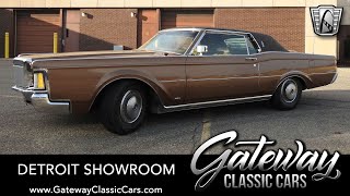 Video Thumbnail for 1971 Lincoln Continental
