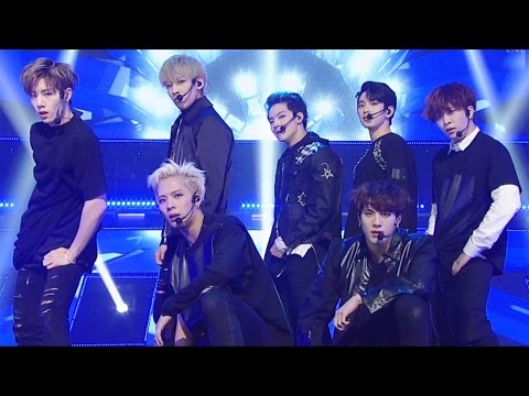 “强大”GOT7（新七） -  Hard Carry（Hard Carry）@ Popular Inkigayo 20161009