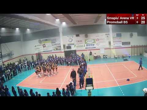 Campionato Nazionale Serie B1 Smapiù Arena Volley  VR - Promoball BS