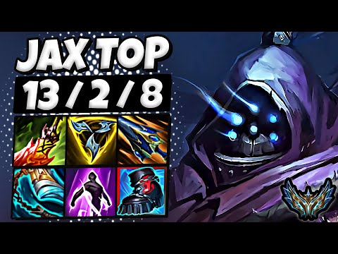 Jax vs Ambessa [ TOP ] Korea Challenger 1630 LP | Patch 25.21