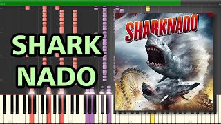 The Ballad of Sharknado - Quint | Synthesia Piano Tutorial