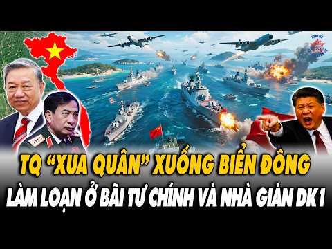🔴[TRỰC TIẾP] Biển Đông Rực Lửa: TQ "Lộng Hành" Ở Bãi Tư Chính Nhưng Bị VN Đáp Trả Quyết Liệt?