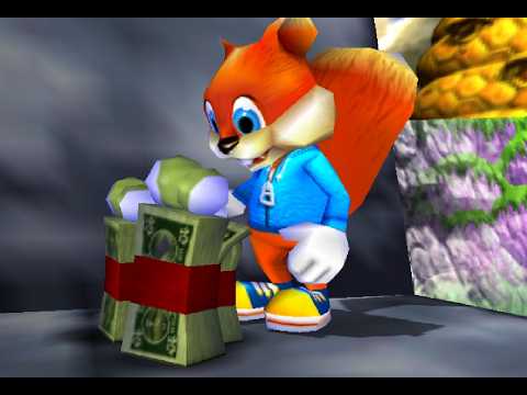 Conker's Bad Fur Day (N64) - Full Game 100% Longplay / Walkthrough - All Cash (HD)