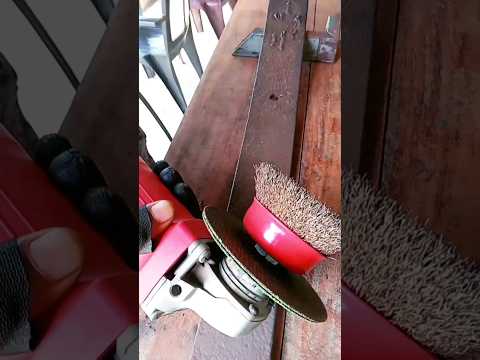 Essential Guide for Using a Wheel Brush Safely With Grinder 🤦🤦 #shorts