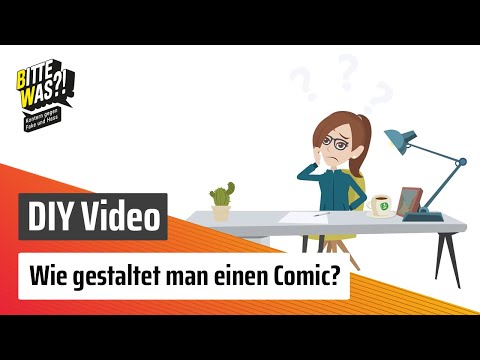 Wie gestaltet man einen Comic? // DIY // Tutorial // Lernvideo