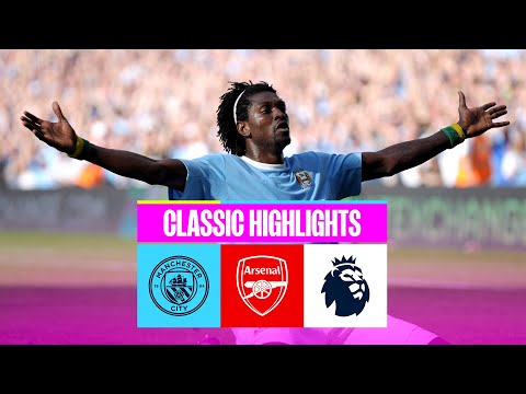 Classic Highlights! | Man City 4-2 Arsenal | ADEBAYOR SCORES!