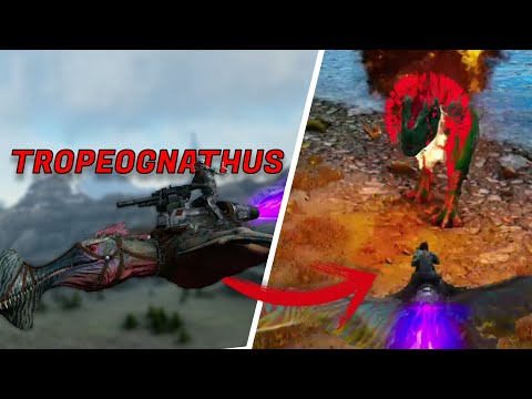 COMO TAMEAR TROPEOGNATHUS EN 5 MINUTOS! y TODAS SUS HABILIDADES (PC, PS y XBOX) - ARK: CRYSTAL ISLES