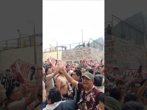 "YA LLEGO TU HINCHADA UNIVERSITARIO! CLASICO LA PREVIA #futbol #shorts #youtubeshorts #youtube #video" Barra: Trinchera Norte &bull; Club: Universitario de Deportes