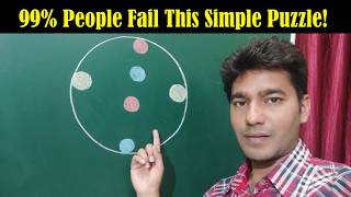 Connect the Same Color Circles Without Crossing Lines | Impossible Puzzle Challenge
