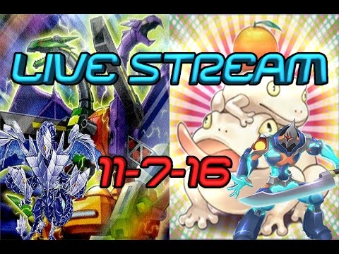 YGOPro Live Stream! Playing Toadally Awesome Mermail, D/D/D, ABC + More (11/7/16)