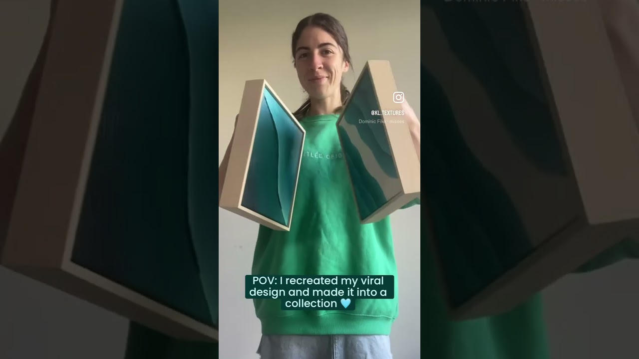 At Sea collection reveal 🩵 #homeinteriorinspo #texturedart