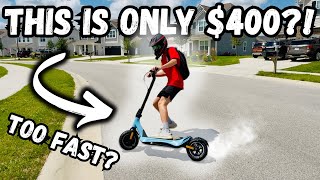 This Cheap Electric Scooter BLEW MY MIND — Nanrobot C1 3.0. Review