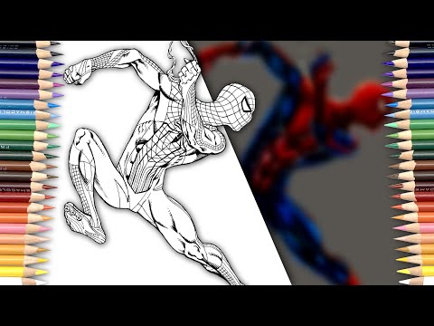 The Amazing Spiderman Coloring Page | Sarvagon - Sanity - Salvation [NCS Release]
