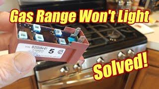 Replace Spark Module Gas Range Kenmore Frigidaire Electrolux Stove Igniter