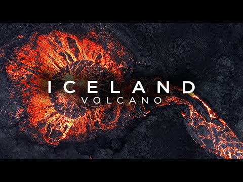 STUNNING Drone Video of ICELAND VOLCANO Eruption | 4K DJI FPV