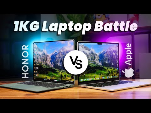 Battle of 1KG laptops: Honor MagicBook Art 14 vs MacBook Air