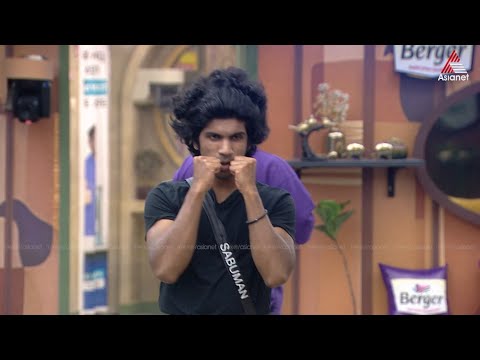 #BBMS7Promo നെവിനെതിരെ മാസ് ഡയലോഗുമായി സാബുമാൻ..!