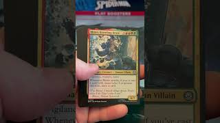 Opening A Spider-Man Play Booster Pack 4 #mtg #boosterpacks #shorts