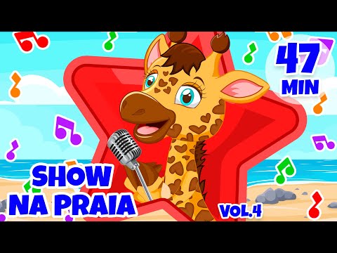 Show na Praia com a Giramille Vol. 4 - Giramille 47 min | Desenho Animado Musical