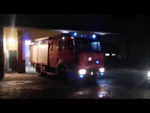 Wyjazd alarmowy 539K69-OSP Maków Podhalański oraz przejazd alarmowy jednostek z terenu gminy