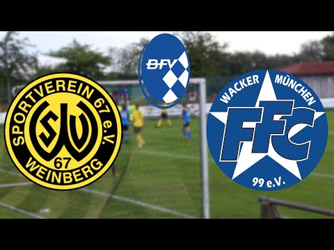 SV 67 Weinberg : FFC Wacker München | Verbandspokal Bayern Halbfinale Damen