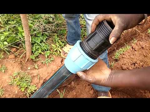 Joining HDPE pipes | Plumbing Works | A day on Site for a Plumber | Piping | Farm Irrigation