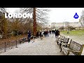 London SNOW 2026 Enchanting Winter Walk St James S Park Regent Street Frozen 4K HDR