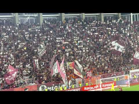 SPECTACOL MARCA RAPID IN PELUZA GIULESTENILOR LA MECIUL CU FCSB 2-0