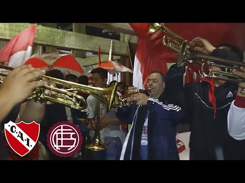 "Lanus 1 - Independiente 1 | Las trompetas del rojo" Barra: La Barra del Rojo • Club: Independiente