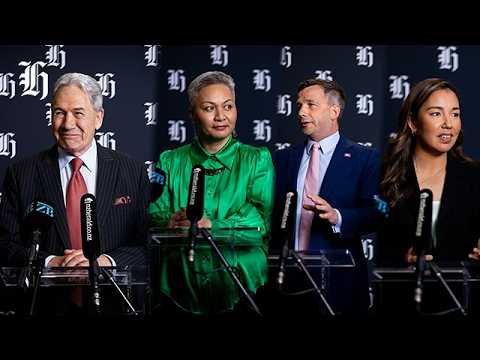 Thumbnail for Watch: Party leaders talk to media after Powerbrokers' Debate