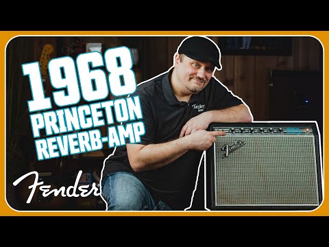 1968 Fender Princeton Reverb Amp | 55 Years Later This Drip Edge Vintage Tube Amp Still Stuns