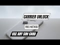 How To Remove The Network Lock And SIM Unlock Your Phone Unlock Carrier Guide