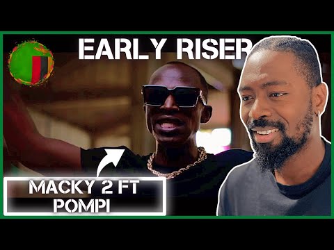 Macky 2 ft Pompi - Early Riser "Waulesi Asadye" (Official Music Video) | Reaction