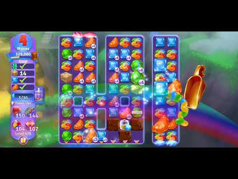 Willy Wonka's World of Candy Level 476 Complete - No Hacks (Android/IOS)